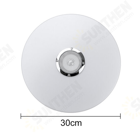 72W/36W LED Ceiling Light Color RGB bluetooth Music Speaker Bulb APP Remote