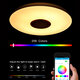 85-265V 30CM LED Ceiling Light RGB bluetooth Music Dimmable Lamp APP + Remote Controller