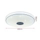 90W Smart Bluetooth Music LED Ceiling Light Dimming APP Control For Bedroom Lamp