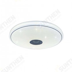 90W Smart Bluetooth Music LED Ceiling Light Dimming APP Control For Bedroom Lamp