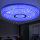 AC110-240V bluetooth WiFi LED Ceiling Light 2835SMD RGB Music Speaker Dimmable Lamp + Remote Control