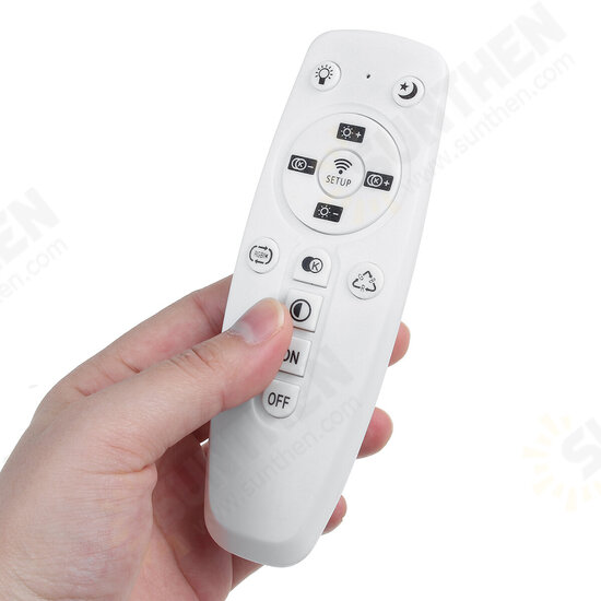 AC110-240V bluetooth WiFi LED Ceiling Light 2835SMD RGB Music Speaker Dimmable Lamp + Remote Control