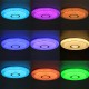 AC110-240V bluetooth WiFi LED Ceiling Light 2835SMD RGB Music Speaker Dimmable Lamp + Remote Control