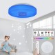 Bluetooth LED Ceiling Light RGB 3D Surround Sound Music Dimmable Lamp APP Remote