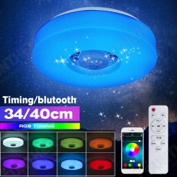 Bluetooth LED Ceiling Light RGB 3D Surround Sound Music Dimmable Lamp APP Remote Bluetooth LED Ceiling Light RGB 3D Surround Sound Music Dimmable Lamp APP Remote