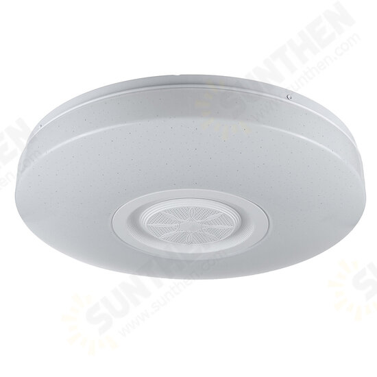 Bluetooth WIFI LED Ceiling Light RGB Music Speaker Dimmable Lamp APP Remote Room