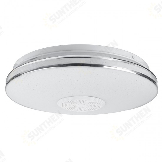 Bluetooth WIFI LED Ceiling Light RGB Music Speeker Dimmable Lamp APP Remote