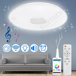 Dimmable 36W 220V LED Smart Ceiling Light Ceiling Lamp Bluetooth Speaker APP Remote Dimmable 36W 220V LED Smart Ceiling Light Ceiling Lamp Bluetooth Speaker APP Remote