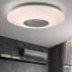 Dimmable LED RGBW Ceiling Light bluetooth Music Speaker Lamp APP Remote Control