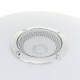Dimmable RGBW LED Music Ceiling Lights with Bluetooth Speaker Cellphone APP Control Color Changing LED Flush Mount Down Light Fixture AC220V/110~220V