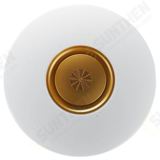 LED Ceiling Lamp Dimmable APP Control 85-265V Smoke Alarm Modern Minimalist Acrylic Round Lighting Living Room Lamp Bedroom Study Home Lighting Lamp