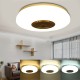 LED Ceiling Lamp Dimmable APP Control 85-265V Smoke Alarm Modern Minimalist Acrylic Round Lighting Living Room Lamp Bedroom Study Home Lighting Lamp