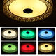 LED RGB Ceiling Light bluetooth Sound Lamp APP Remote Control 100-240V