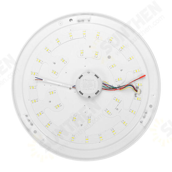 LED RGB Ceiling Light bluetooth Sound Lamp APP Remote Control 100-240V