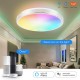 SR01 15W/20W RGB Dimmable Wifi Smart LED Ceiling Light APP Control Voice Control Works with Alexa Google Assistant Tuya