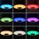 Modern 60W RGB LED Ceiling Light bluetooth Music Speaker Lamp Remote APP Control