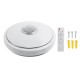 Modern Music Ceiling Light 48W 36LED Bluetooth Speaker Flush Down Lamp