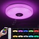 Modern Music Ceiling Light 48W 36LED Bluetooth Speaker Flush Down Lamp