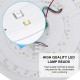 Modern RGB LED Ceiling Lamp Home Lighting APP bluetooth Music Light Bedroom Lamp Smart Ceiling Light + Remote Control