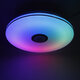 RGB Colour Changing bluetooth Music Speaker LED Ceiling Panel Down Light Bedroom