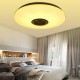 RGBW LED Ceiling Light Music Speaker Lamp Bluetooth APP + Remote Control Bedroom Smart Ceiling Lamp