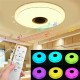 RGBW 50cm LED Music Ceiling Light bluetooth Speaker Down with Remote Control