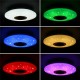 RGBW 50cm LED Music Ceiling Light bluetooth Speaker Down with Remote Control