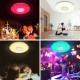 RGBW 50cm LED Music Ceiling Light bluetooth Speaker Down with Remote Control