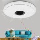 RGBW 50cm LED Music Ceiling Light bluetooth Speaker Down with Remote Control