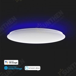 YLXD013-B Smart LED Ceiling Colorful Light 450C Adjustable Brightness Work With OK Google Alexa YLXD013-B Smart LED Ceiling Colorful Light 450C Adjustable Brightness Work With OK Google Alexa