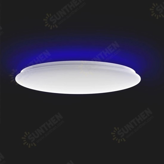 YLXD013-B Smart LED Ceiling Colorful Light 450C Adjustable Brightness Work With OK Google Alexa