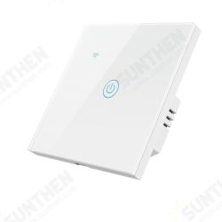 220-240V Tuya ZB Single Fire Zero Shared Smart Touch Switch Wall Panel Lamp Control Work with Alexa Google Home 220-240V Tuya ZB Single Fire Zero Shared Smart Touch Switch Wall Panel Lamp Control Work with Alexa Google Home