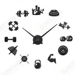 3D Sports DIY Acrylic Wall Clock Modern Frameless Home Living Room Decor 3D Sports DIY Acrylic Wall Clock Modern Frameless Home Living Room Decor