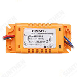 3pcs Wireless Light Switch Kit For Lamps Fans Appliances 433Mhz RF Receiver Default OFF 3pcs Wireless Light Switch Kit For Lamps Fans Appliances 433Mhz RF Receiver Default OFF