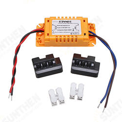 3pcs Wireless Light Switch Kit For Lamps Fans Appliances 433Mhz RF Receiver Default OFF 3pcs Wireless Light Switch Kit For Lamps Fans Appliances 433Mhz RF Receiver Default OFF