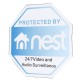 4inchx4inch Video Doorbell Sticker Decal Nest Video Security Camera Yard Sign Outdoor