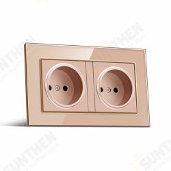 Socket Switch 86*86 PC Glass Panel Eu German France Plug Wall Socket Smart Home Series Switch Socket Switch 86*86 PC Glass Panel Eu German France Plug Wall Socket Smart Home Series Switch