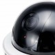 CCTV Dummy Camera Solar Power Video Surveillance Outdoor Fashing Red LED Simulation PTZ Battery Security Dome Cam