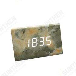 LED Digital Display Alarm Clock Voice Control Table Snooze Clocks For Bedrooms LED Digital Display Alarm Clock Voice Control Table Snooze Clocks For Bedrooms