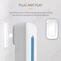 ML-A2 433MHz Wireless Pressing Self-powered Doorbell Long Distance Waterproof Elderly Pager For Smart Home ML-A2 433MHz Wireless Pressing Self-powered Doorbell Long Distance Waterproof Elderly Pager For Smart Home