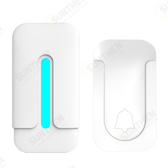 ML-A2 433MHz Wireless Pressing Self-powered Doorbell Long Distance Waterproof Elderly Pager For Smart Home