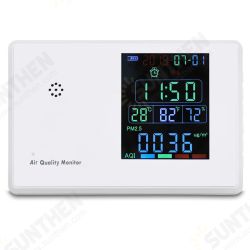 PM 2.5 Formaldehyde Digital HCHO TVOC Air Quality Analysis Tester Home Smog Meter PM2.5 PM1.0 PM10 Sensor Monitor PM 2.5 Formaldehyde Digital HCHO TVOC Air Quality Analysis Tester Home Smog Meter PM2.5 PM1.0 PM10 Sensor Monitor