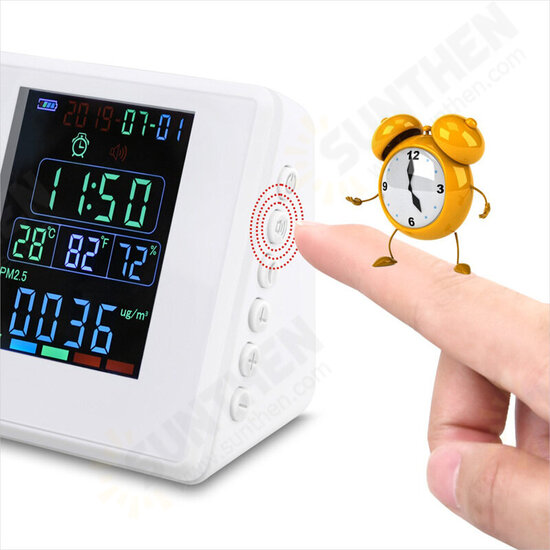 PM 2.5 Formaldehyde Digital HCHO TVOC Air Quality Analysis Tester Home Smog Meter PM2.5 PM1.0 PM10 Sensor Monitor