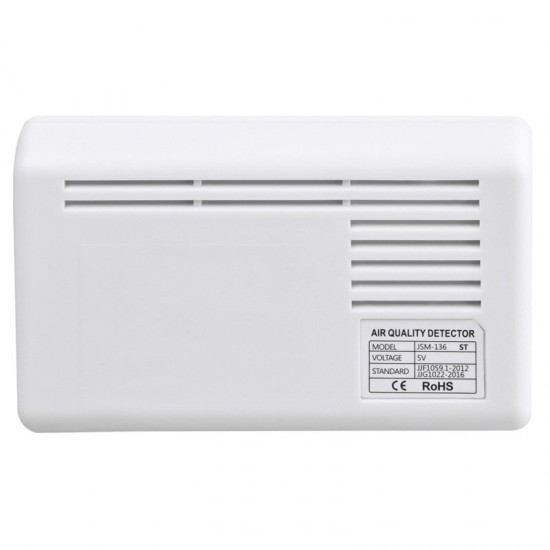 PM 2.5 Formaldehyde Digital HCHO TVOC Air Quality Analysis Tester Home Smog Meter PM2.5 PM1.0 PM10 Sensor Monitor