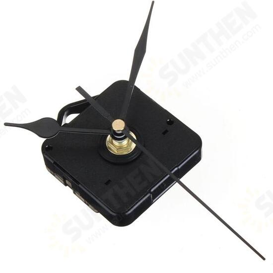 Black Hands DIY Quartz Clock Silent Movement Kit Black Hands DIY Quartz Clock Silent Movement Kit