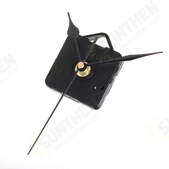 Black Hands DIY Quartz Clock Silent Movement Kit