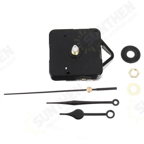 Black Hands DIY Quartz Clock Silent Movement Kit