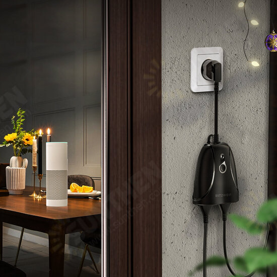 BW-SHP14 16A Dual Outlets IP44 Smart WIFI Socket 3680W EU /1760W US Plug Outdoor Controller Work With Amazon Alexa Google Assistant BW-SHP14 16A Dual Outlets IP44 Smart WIFI Socket 3680W EU /1760W US Plug Outdoor Controller Work With Amazon Alexa Google Assistant
