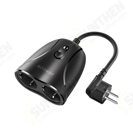 BW-SHP14 16A Dual Outlets IP44 Smart WIFI Socket 3680W EU /1760W US Plug Outdoor Controller Work With Amazon Alexa Google Assistant BW-SHP14 16A Dual Outlets IP44 Smart WIFI Socket 3680W EU /1760W US Plug Outdoor Controller Work With Amazon Alexa Google Assistant