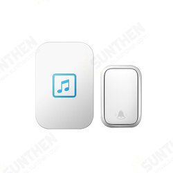 FA86 Self-powered Wireless Doorbell 150M Remote No Battery Required 3 Button 1 2 3 Receiver Home Call Ring Bell FA86 Self-powered Wireless Doorbell 150M Remote No Battery Required 3 Button 1 2 3 Receiver Home Call Ring Bell